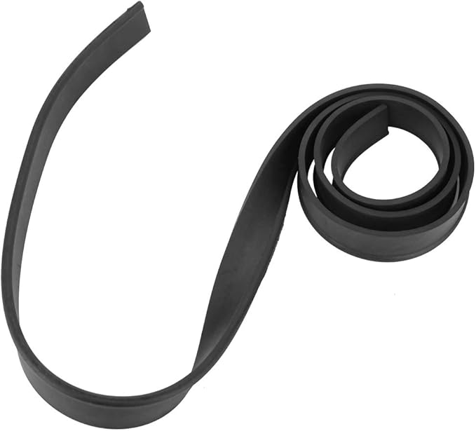 Universal Squeegee Replacement Blade, Wide Flexible Rubber Blade for Window Cleaning