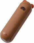 Travel Lint Roller Mini, Cute Bear Resuable Lint Rollers for Pet Hair Extra Sticky, Washable Cat Dog Hair Remover for Cloth, Car, Furniture