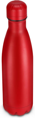 17oz Cola-Bottle Shaped Stainless Steel Leak-proof Water Bottle,Double Wall Vacuum Insulated Metal,Travel Mug For Sports Indoors & Outdoors,BPA-Free School Kids Flasks,Red(1Pack)