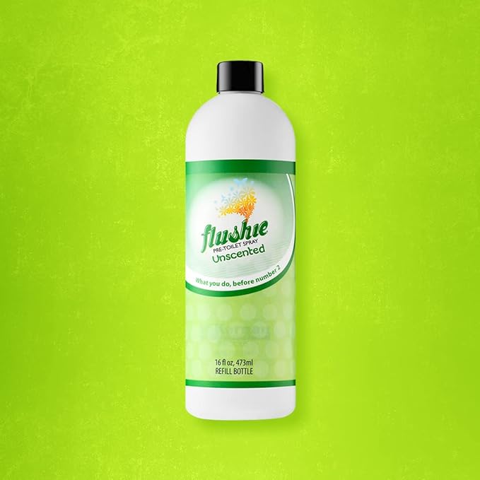 Flushie Pre-Toilet Sprays for Poop Travel Size Toiletries Bathroom Spray for Poop Spray for Toilet Deodorizer Traveling Essentials Poop deodorizer Poop Odor eliminator