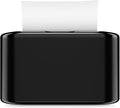 Multifold Paper Towel Dispenser Countertop, Hand Towel Dispenser for Bedroom, Bathroom, Kitchen, Toilet (Black)