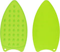 HARFINGTON 2pcs Silicone Iron Rest Pad, Multipurpose Iron Hot Resistant Mat Iron Rest Plate for Ironing Board Hot Heat Resistant Steam Compact Mat, Green