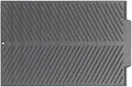 Silicone Dish Draining Mat, Eco Friendly Dish Drying Mat Kitchen Counter Anti-Skid and Heat Insulation Pad, Sink Drainer Mat with Dense Drainage Grooves (M (17"×13"))