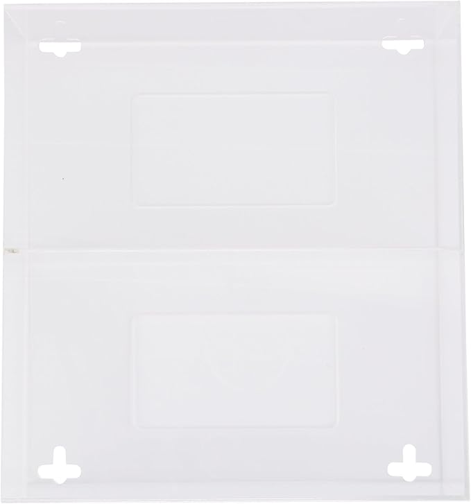 AMERICAN HOSPITAL SUPPLY Wall-Mount Double Glove Dispenser | Clear Acrylic Glove Box Holder with Individual Compartments | Double Layer | 10 x 10.95 x 3.5 in | Gloves Sold Separately