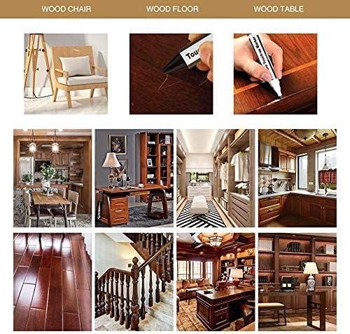 Furniture Repair Kit Wood Markers Wax Sticks, for Stains, Scratches, Wood Floors, Tables, Desks, Carpenters, Bedposts, Touch Ups, and Cover Ups (21)