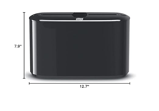 Tork Xpress Paper Towel Dispenser and Tork Extra Soft Multifold Hand Towel White with Blue Leaf Print