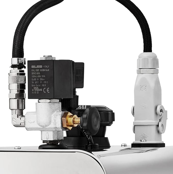 Reliable 5100IS/2100IR Professional Iron Station with Eco Mode, 120V, 2.2M Steam Hose, 2.2L Stainless Steel Boiler, Aluminium Soleplate, 1800W Total, Made in Italy