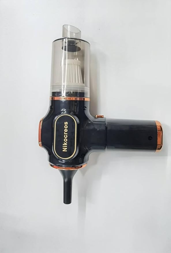 Portable Car Vacuum Cordless Mini Handheld Vacuums Cleaner High Power with LCD Display and Multi-Nozzles, Hand held Cleaners for Car, Home, Office, Sofa, Pet Hair,Keyboard (Black)