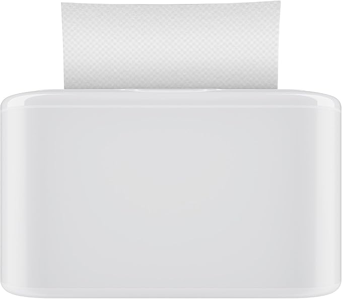 Paper Towel Dispenser Countertop, Multifold Hand Towel Dispenser for Bedroom, Bathroom, Kitchen, Toilet