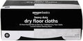 Amazon Basics Heavy Duty Dry Sweeping Cloths to Clean Dust, Dirt, Pet Hair, Fits Swiffer Sweeper Mop Heads, 44 Count (Pack of 1)