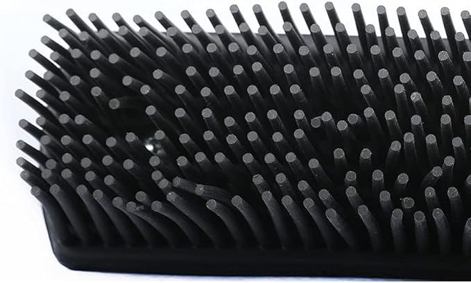 Rubber Pet Cat Dog Hair Removal Brush Lint & Hair Remover Brush,Silicone Lint and Debris Remover for Cleaning, Grooming and Fur Removal, Home,Red