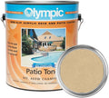 Olympic Patio Tones - Champagne - 1 Gallon - Non-slip acrylic deck and patio coating, concrete restorer.