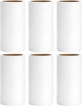 4 inch Lint Roller Refills Compatible with Evercare Extra Sticky Pet Lint Roller Replacement Refills 60 Sheets Each Roll 6-Pack 360 Sheets Total (1 1/2'' Inside Dia.)