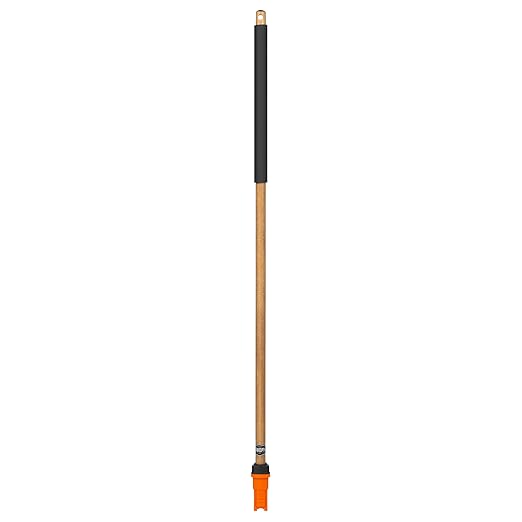 SWOPT Premium 48” EVA Foam Comfort Grip Wooden Handle – Ergonomic Design Eliminates Loose Handles —Interchangeable with All SWOPT Cleaning Products for More Efficient Cleaning and Storage