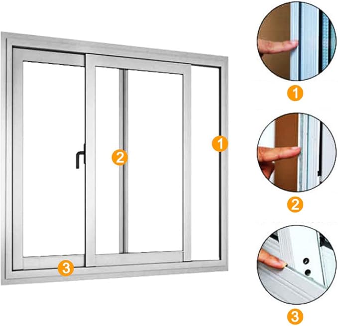 39.4FT Brush Weather Stripping, Neat Pile Self Adhesive Seal Strip for Windows and Door, Weatherstrip for Soundproofing, Windproof, Dustproof, Stronger Stickiness, 0.35'' Wide x 0.35'' Thick, Grey