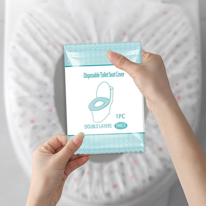 Disposable Toilet Seat Cover Independently Packaged With Non-Woven Fabric 20 Pack Of Travel Essentials