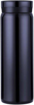 10oz Mini Water Bottle Stainless Steel Thermos Small Flask - Insulated Vacuum, Leak Proof, Keeps Drinks Hot/Cold - Ideal for Coffee, Tea, Water - Blue