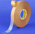 Double Sided Tape Heavy Duty, 0.59" x 66FT, Universal High Tack Strong Wall Adhesive with Fiberglass Mesh, Super Sticky Resistente Clear Tape, Easy Use Mounting Tape for School Office Home
