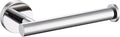 TASTOS Polished Chrome Toilet Paper Holder SUS304 Stainless Steel, Modern Round Tissue Roll Holders Wall Mount, Toilet Paper Roll Dispenser Bathroom 5 inch TP Holder for Kitchen Washroom