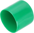 uxcell 20pcs Rubber End Caps 47mm(1 7/8") ID Vinyl PVC Round Tube Bolt Cap Cover Screw Thread Protectors Dark Green