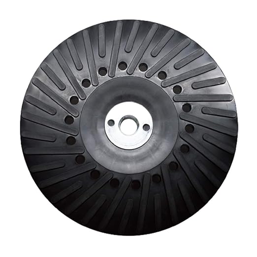 Benchmark Abrasives 7 Inch Sanding Disc Backing Pads, Resin Fiber Disc Polishing Pad for Grinding, Sanding, Stripping on Wood, Metal, 7/8" Arbor - Angle Grinder Attachments - Grinder Sanding Pad