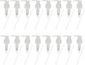 uxcell 16 Pcs Soap Dispenser Pump Heads Soap Dispensers Top Pumps Replacement Switch Pumphead for Standard 24/418 Neck Size Lotion Shampoo Bottle, Transparent