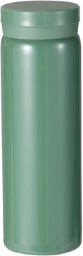 10oz Mini Water Bottle Stainless Steel Thermos Small Flask - Insulated Vacuum, Leak Proof, Keeps Drinks Hot/Cold - Ideal for Coffee, Tea, Water - Green