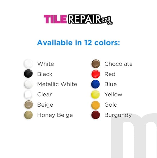 MagicEzy Tile RepairEzy (Beige) - Porcelain Repair Kit - Strong Chip Repair Filler for Tile, Sink Repair, Vase, Dinnerware