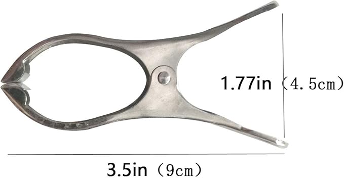 Metal ClothesPins,Row Cover Clips 20 Pack 3.5 Inch Stainless Steel Pool Towel Clips,Chair Clips for Beach Towels,Garden Clips，Greenhouse Clamps：Quilts, Blankets from Blow Away Or Decline