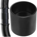 2.5" Vacuum Hose Coupling Connector – Wet Dry Vac Hose Adapter Compatible with Shop Vac, Craftsman & More– Extend Vacuum Reach by Joining 2 Hoses