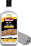 Weiman Wood and Cabinet Restorer 3-In-1 Bundle - Removes Dirt, Residue, Dust, Reduces Scratches, Restore Shine, Prevent Fading, UV Shield Technology, Safe for Antique Wood, Tables, Chairs, Cabinets
