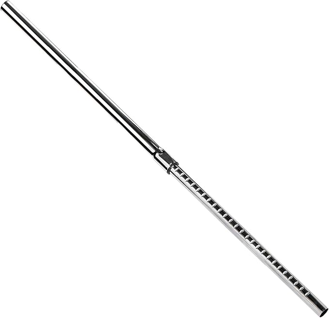 Eagles 1-1/4" Extension Wands Vacuum Cleaner Accessories, 32mm Vacuum Hose Chrome Wand Pipe Extent to 39 inch (Hose)- Extended Version