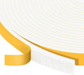 Strong Adhesive Weather Stripping Door Seal Strip Insulation Tape Roll for Insulating Door Frame, Window, Air Conditioner Soundproof Foam Sealing Strip, White(3/8 in x 1/8 in x 50Ft)