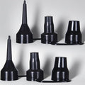 2Set of 3 Sizes Air Pump Replacement Nozzles,Air Pump Nozzles for Inflatables,Plastic Nozzle Head Air Pump Accessory Adapter for Inflatables for Partial Air Bed,Air Mattress