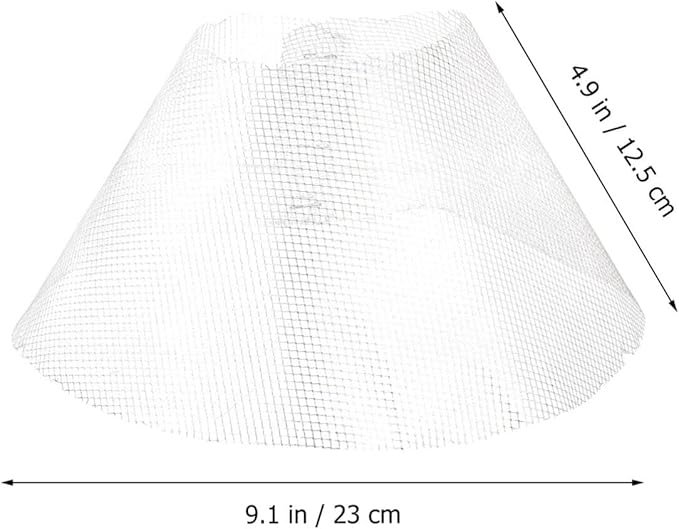 Gatuida Range Hood Filter Net 10-Pack 9 Inch Round Vent Grease Filter Replacement Mesh for Kitchen Cooker Fan