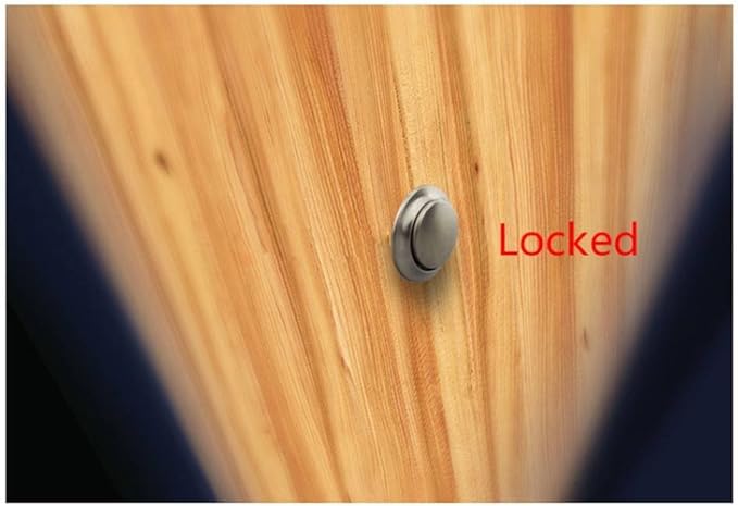 Encell Set of 5 Push Button Latch Cupboard for RV Camper Motor Home Caravan