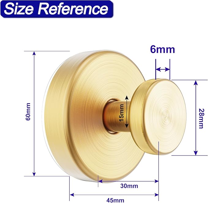 Suction Cup Hooks for Shower, Towel Hooks for Bathroom Window Glass, Bath Robe Looafh Hook for Hanging - 2 Pack, Gold