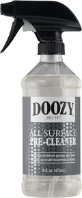 Doozy All Surface Pre-Cleaner - Pre Treatment to Easily Remove Built Up Grease, Grime, Dirt, Wax & Oil on Furniture, Wood, Glass, Plastic, Metal, Ceramic & Household Surfaces - 16 Ounce