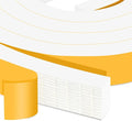 Strong Adhesive Weather Stripping for Doors and Windows, High Density Door Seal, SoundProof Weatherproof Foam Insulation Tape, Windproof, Anti-Scratch Weatherstrip (3/4 in x 1/2 in x 13Ft)