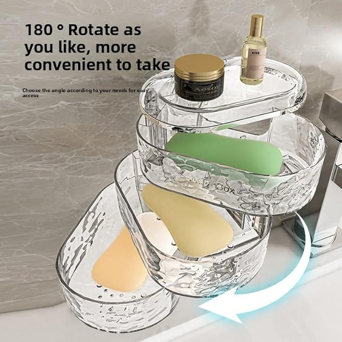 Soap Bar Holder for Shower Wall Two