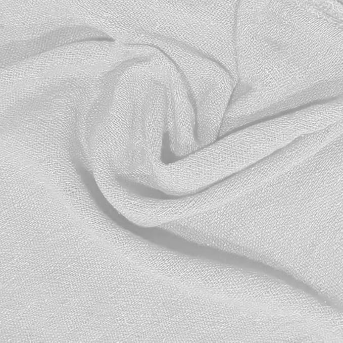 Shop Towels (White, 1000-Pack) - Bulk Cleaning Towel in a Bag, Mechanic Cotton Wipes for Car Maintenance, Auto Mechanics & Garage, Wipe Grease & Oil, Machine Wash & Reusable