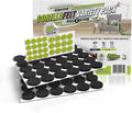 Slipstick Gorilla Felt 1 Inch Furniture Pads (88 Piece Combo) Premium Furniture Pads & Chair Leg Floor Protectors for Hardwood Floors & Hard Surfaces