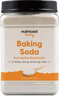 Nutricost Pantry Baking Soda (5 LBS) - For Baking, Cleaning, Deodorizing, and More
