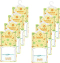 AOPANDA Moisture Absorbers Packets, 8 Pack - Eliminates Musty Odors for Fresher, Cleaner Air, Humidity Packs, Dessicant Packets, Hanging Closet Dehumidifier Bags（orange）
