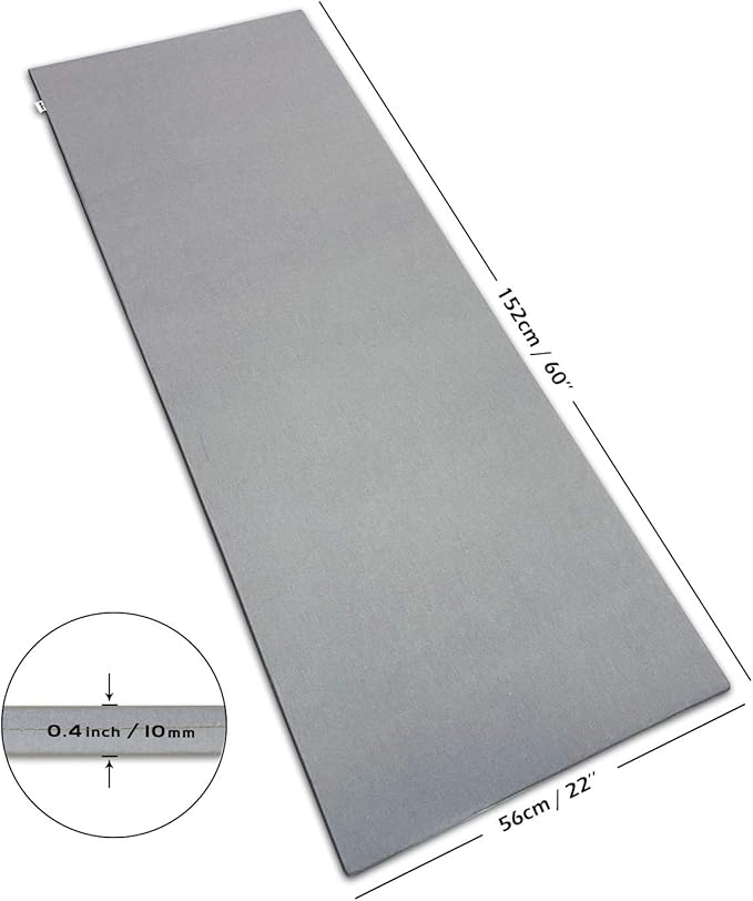 ReArt Ironing Board Cover Table Mat Heat Pressing Mat Pad 22" x 60" - Appliable for Heat Pressing Machine and HTV and Iron On Projects