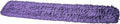 Commercial Dust Mop Replacement Head – 48 x 5 in. Cotton Nylon Reusable Mop Head – Industrial Dust Mop Refill for Floor Cleaning & Janitorial Supplies, Purple