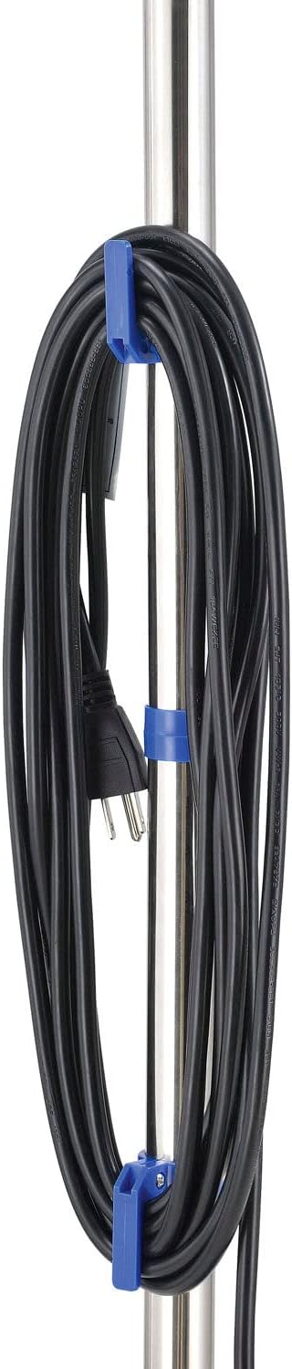 Global Industrial Mini Floor Scrubber With Floor Pads, 11" Cleaning Path, Dual Nylon Scrub Brushes, Cleans & Polishes Tile, Wood, Marble and other Hard Floors