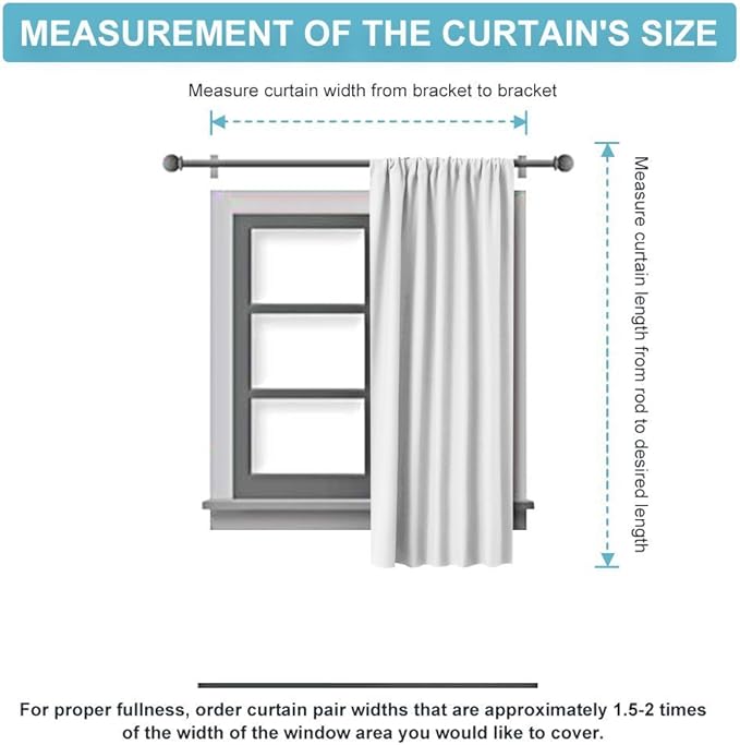 RYB HOME Blackout Curtains for Bedroom - Heavy Duty Thermal Insulated Curtains Balance Summer Heat and Winter Cold for Shift Worker Nursery, W 42 x L 54 inch, Mocha, 2 Panels