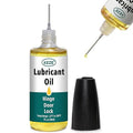 Keze Door Hinge Lubricant Door Squeaky Fix Lubricating Oil for Noise Synthetic Knife Oil Lube for Lock Hinge Hair Trimmers Knife Pivot Machine Tools Watch Keyhole with Needle Oiler 1 oz, 1 Pcs