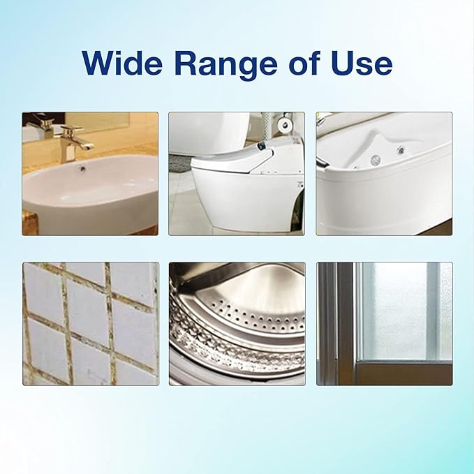 APULITO Household Gel Effective for Bathroom Shower Tile Grout Sink Cleaning